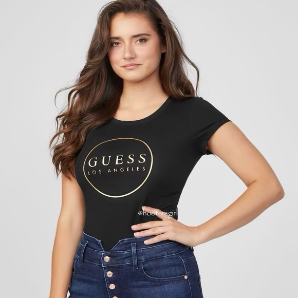 Guess Tops - 💙GUESS Gigi Logo Crew Tee💙